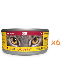 JOSERA Adult Beef 6x85g mokra karma dla kotów z wołowiną