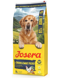Chicken with Sweet Potato Adult 12,5kg bezzbożowa karma dla średnich i dużych ras