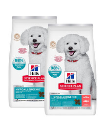 HILL'S Science Plan Canine Adult Medium Hypoallergenic Salmon 2x6kg dla dorosłych psów ras średnich z łososiem