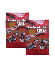 TASTE OF THE WILD Southwest Canyon mit Wildfleisch für alle Hunde getreidefrei 2x5,6 kg