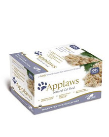 APPLAWS Cat 8 x 60g Multipack Chicken Selection