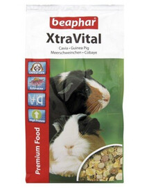 BEAPHAR XtraVital Guinea Pig Futter für Meerschweinchen 1 kg