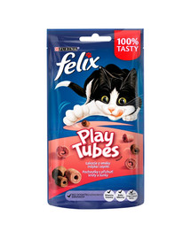 FELIX Play Tubes Truthahn- und Schinkengeschmack 50 g