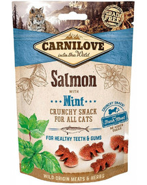 CARNILOVE Crunchy Snack Salmon with Mint 50 g