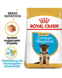 ROYAL CANIN German Shepherd Puppy Welpenfutter trocken für Deutsche Schäferhunde 12 kg