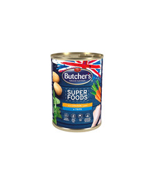 BUTCHER'S Superfoods Dog Tripe mit Hühnerpastete 400 g