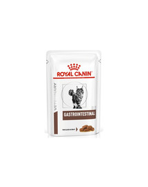 ROYAL CANIN Cat Gastro Intestinal Alleinfuttermittel für ausgewachsene Katzen 12x85 g