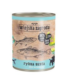 WIEJSKA ZAGRODA Fischmahlzeit für Welpen 800 g