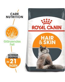 ROYAL CANIN Hair & Skin Care Katzenfutter trocken für gesundes Fell 2 kg