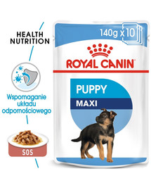 ROYAL CANIN MAXI PUPPY Welpenfutter nass für große Hunde 140g