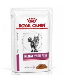 ROYAL CANIN Renal Feline Beef 85 g x 12