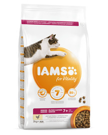 IAMS for Vitality Senior für ältere Katzen 3 kg