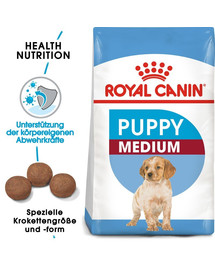 ROYAL CANIN MEDIUM Puppy Welpenfutter trocken für mittelgroße Hunde 30 kg (2 x 15 kg)