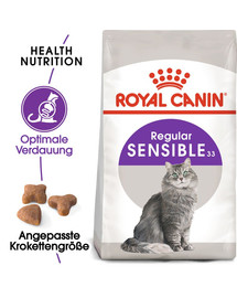 ROYAL CANIN SENSIBLE Trockenfutter für sensible Katzen 20 kg (2 x 10 kg)