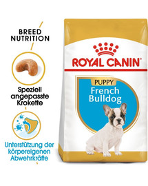 ROYAL CANIN French Bulldog Puppy Welpenfutter trocken für Französische Bulldoggen 20 kg (2 x 10 kg)