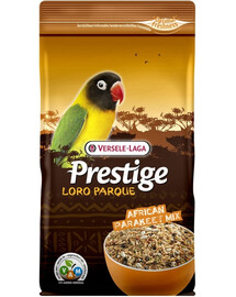 VERSELE-LAGA African Parakeet Loro Parque Mix Futter für mittelgroße afrikanische Papageien 1 kg