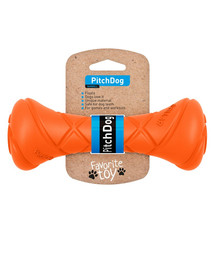 PULLER PitchDog Game barbell orange Hundespielzeug 7x19 cm