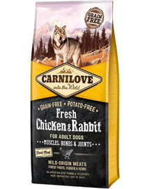 CARNILOVE Adult fresh Chicken & Rabbit  24 kg (2 x 12 kg)