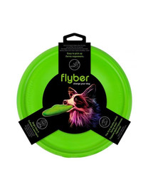 PULLER Flyber Flying disk Hundescheibe grün 22 cm