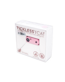 TICKLESS Mini Cat Ultraschallgerät zur Fernhaltung von Zecken & Flöhe Baby Pink