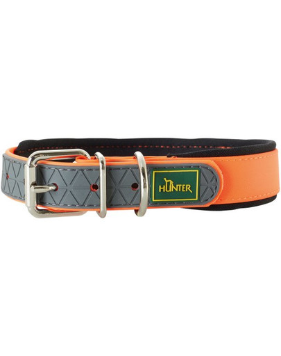 HUNTER Convenience Comfort Obroża rozm. XS-S (35) 22-30/2cm pomarańczowy neon