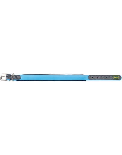 HUNTER Convenience Comfort Hundehalsband Größe M-L (55) 42-50/2,5cm türkis