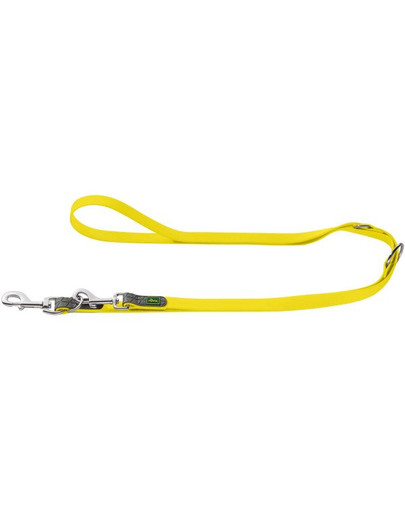 HUNTER Convenience-Wechsel-Leine 1,5cm/2m gelb neon