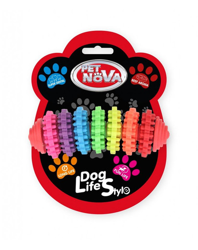 PET NOVA DOG LIFE STYLE Kauspielzeug Superdental Rindfleisch Geschmack 13cm