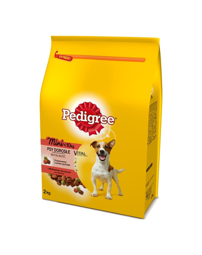 PEDIGREE Rindfleisch kleiner Rassen und Gemüse 2 kg x6