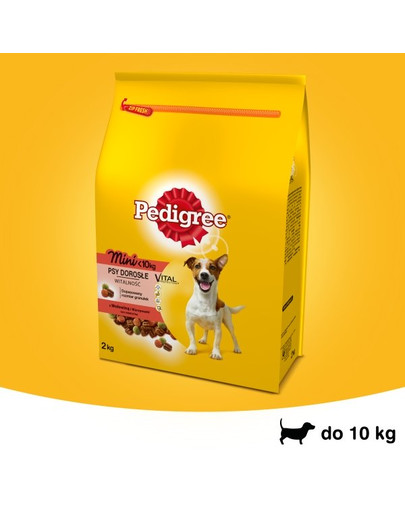 PEDIGREE Rindfleisch kleiner Rassen und Gemüse 2 kg x6
