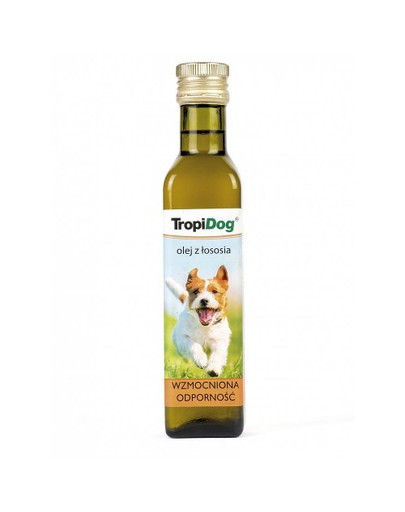 TROPIDOG Lachsöl für Hunde 250ml