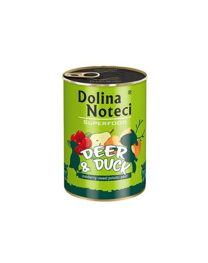 DOLINA NOTECI Premium SuperFood Hirsch und Ente 400 g