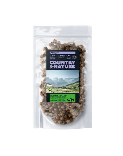 COUNTRY&NATURE Lamb with Turkey Recipe Lamm und Truthahn 100 g