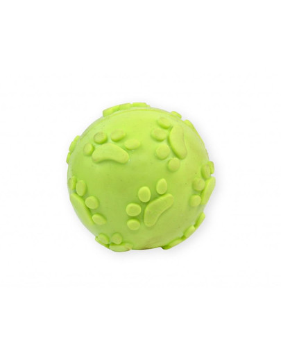 PET NOVA DOG LIFE STYLE Kauspielzeug Ball mit Tone Minze Aroma 6cm gelb