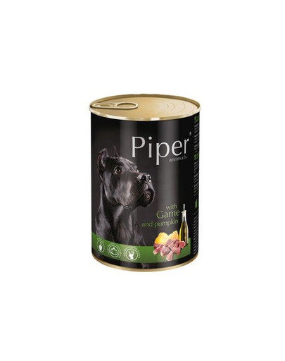 DOLINA NOTECI PIPER mit Wildfleisch und Kürbis 400 g Nassfutter für ausgewachsene Hunde