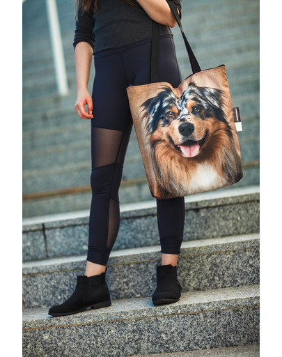 FERA Klassische Einkaufstasche Australian Schäferhund Aussie