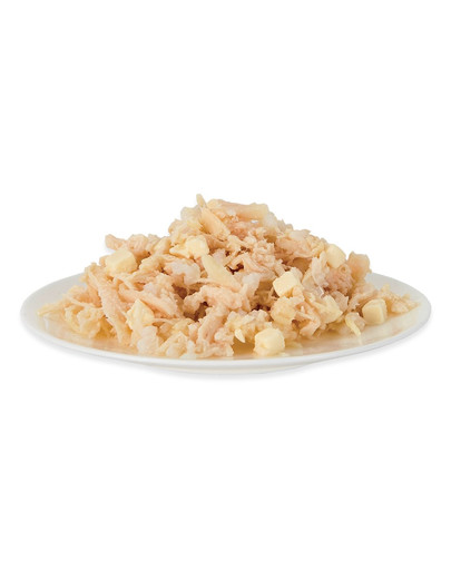 APPLAWS Cat Tin 6 x 70 g Katzennassfutter mit Huhn und Käse