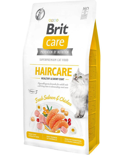 BRIT Care Cat Grain-Free Haircare 2 kg