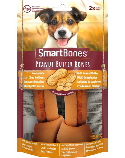 Smart Bones Peanut Butter medium 2 St