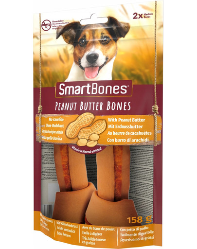 Smart Bones Peanut Butter medium 2 St