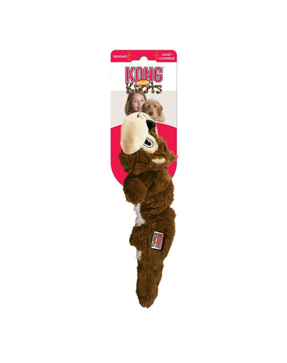KONG Knots Scrunch Squirrel M/L