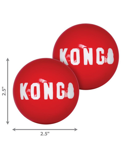 KONG Hundespielzeug Signature Ball M