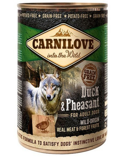 CARNILOVE Wild Meat Duck & Pheasant 400 g