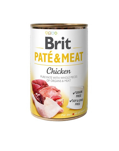 BRIT Pate&Meat chicken 6 x 800 g
