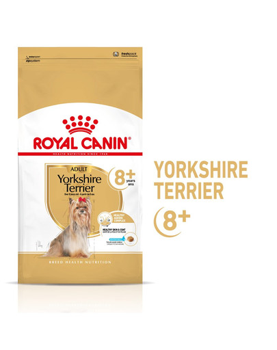 ROYAL CANIN Yorkshire Terrier 8+ Trockenfutter für ältere Hunde 3 kg