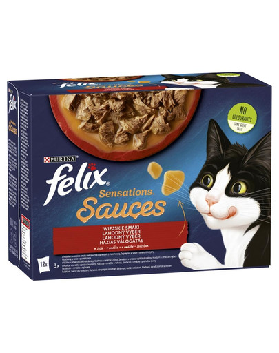 FELIX Sensations Saucen Geschmacksvielfalt vom Land 72x85g
