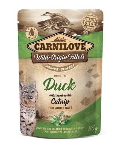 CARNILOVE Rich in Duck with Catnip 24 x 85 g
