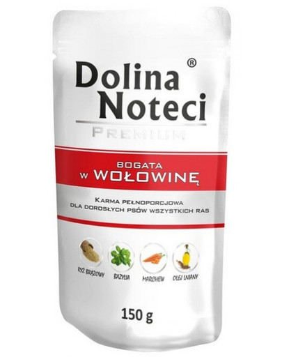 DOLINA NOTECI Premium mit Rind 150g
