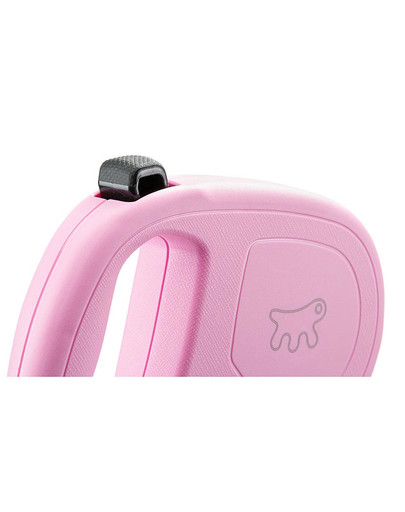 FERPLAST Flippy One rollleine Flippy One 14,7 cm 4,5 Meter Nylon rosa