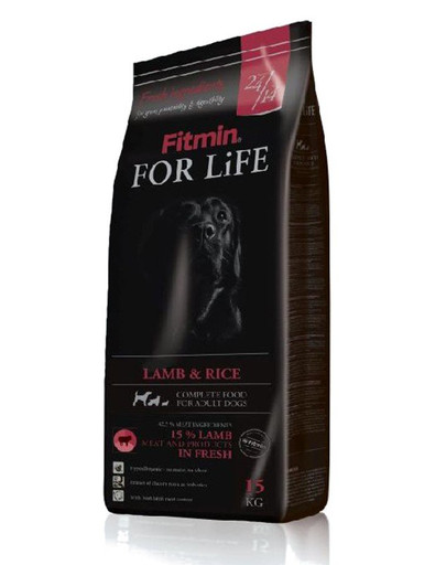 FITMIN Dog For Life Lamb & Rice 3 kg